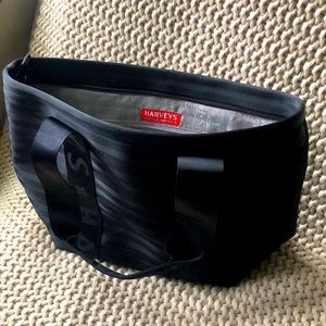 Large tote style Harvey seatbelt bag, bag charm NOT included